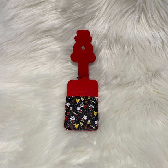 NWT Mickey Mouse Disney Parks Food Icons Card Wallet - Picture 5 of 5